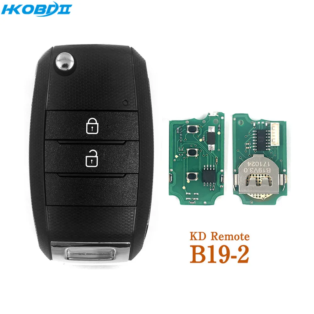 

HKOBDII KEYDIY Original KD B19-2 B series Remotes For KD900/MINI KD/URG200 Key Programmer B Series Remotes