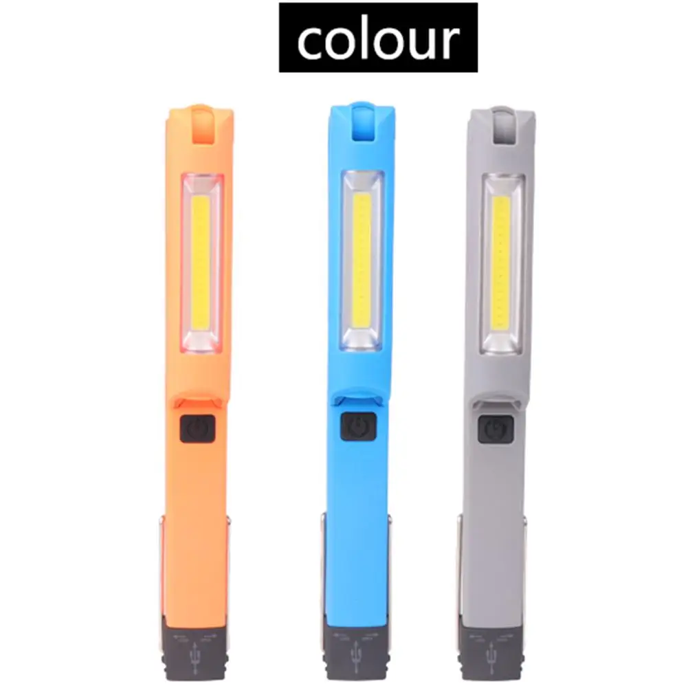 

LumiParty Folding COB LED Work Light USB Charging With Magnets Portable Flashlight for Camping Car Repairing