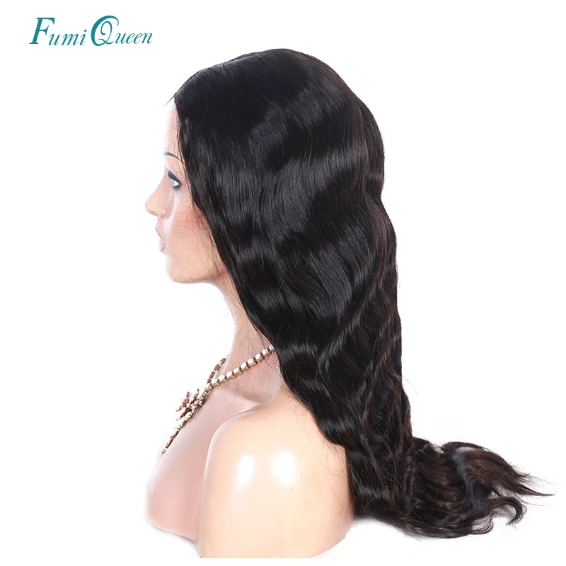 

5x5 Lace Closure Wig FumiQueen Hair DIY Customized Wigs Brazilian Body Wave Hair 8" to 24" Remy Human Hair Lace Front Wigs