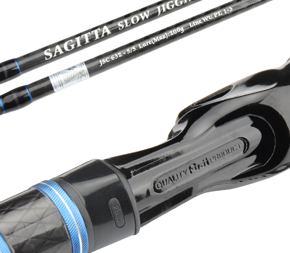 2018 New Saltwater Boat Jig Slow Jigging Rod Fuji 55 Max 200g High Carbon Baitcasting Sea Jigging Fishing Rod Tackle Pesca  (5)