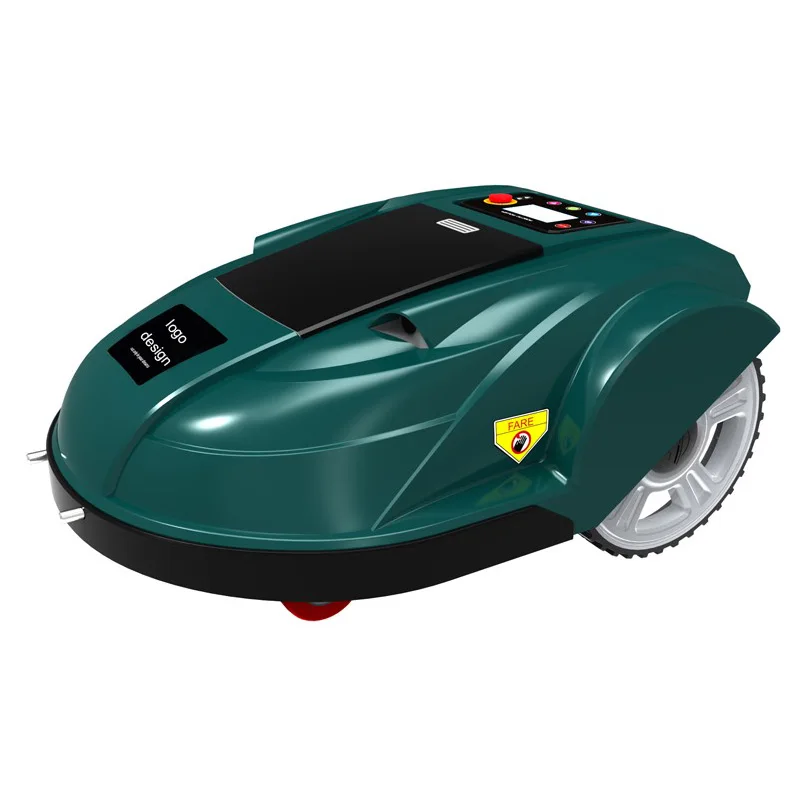 

Cool Electric Lawn Mower Intelligent Robot Mower With Battery Power Robotic Mower Design