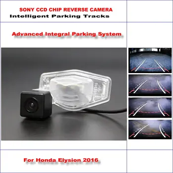 

860 * 576 Pixels Back Up Camera For Honda Elysion 2016 Rearview Parking / 580 TV Lines Dynamic Guidance Tragectory
