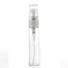 5PCS 5ml Atomizer Spray Mini Portable Glass Bottle Perfume Refills Transparent