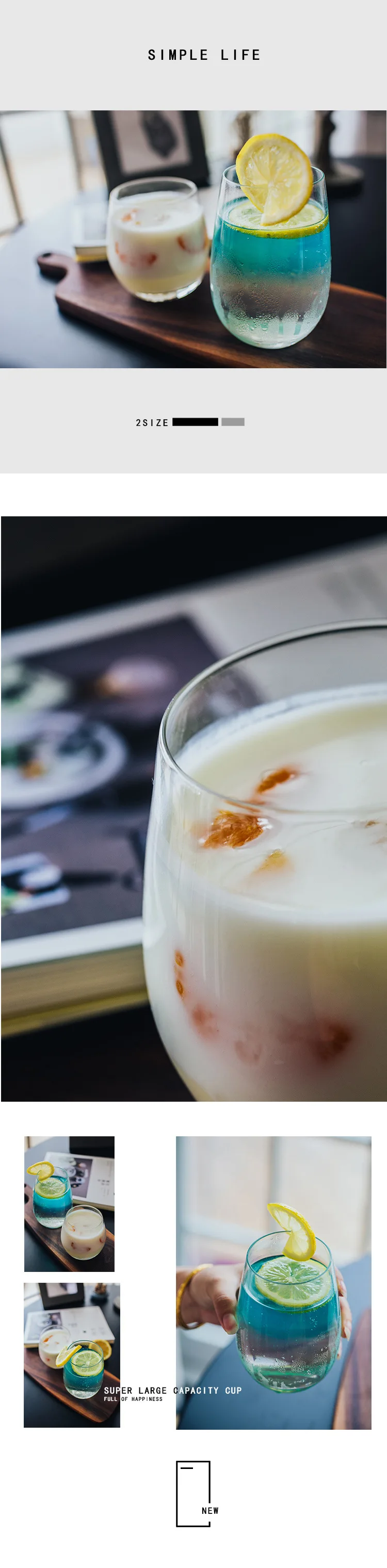 Скандинавский стиль прозрачная креативная термостойкая стеклянная чашка домашний молочный мусс сок чашка для завтрака кофейная чашка напиток украшение чашка