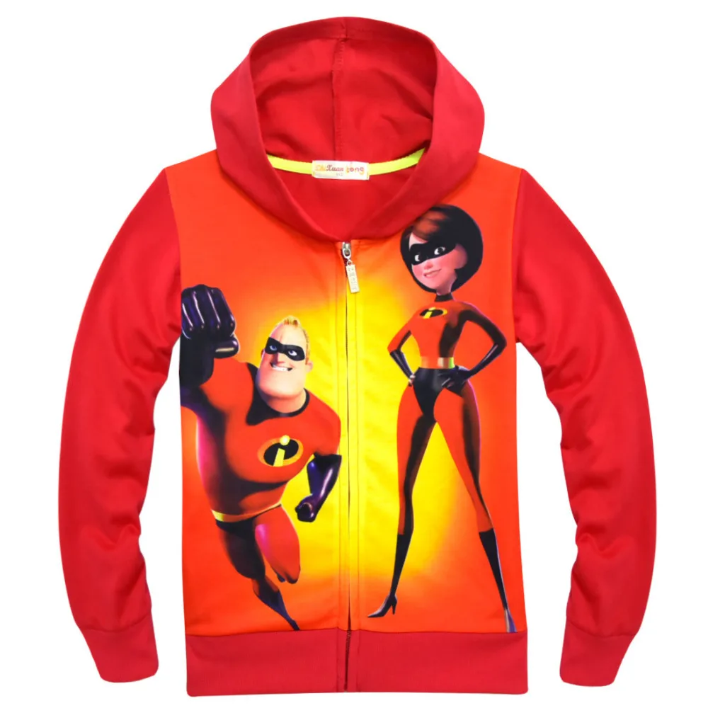 

Girls T-shirts Hoodies Superhero Cosplay Costumes Long-sleeved Sweatshirt Casual Kids Jacket Outerwear Girls Sportwear