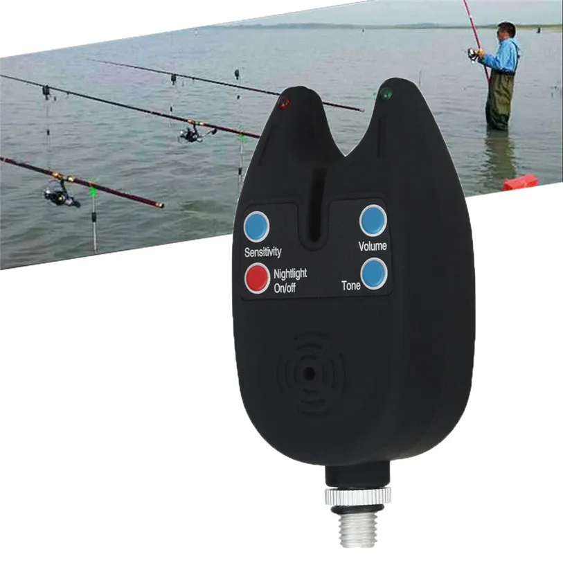 New High Sensitivity Led Fish Bite Electronic Alarm Bell for Fishing