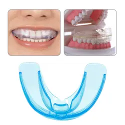 Новинка 2017 года мягкие Пластик зубные скобки зуб Ортодонтическое Фиксатор прямой инструмент Гигиена полости рта Средства ухода за