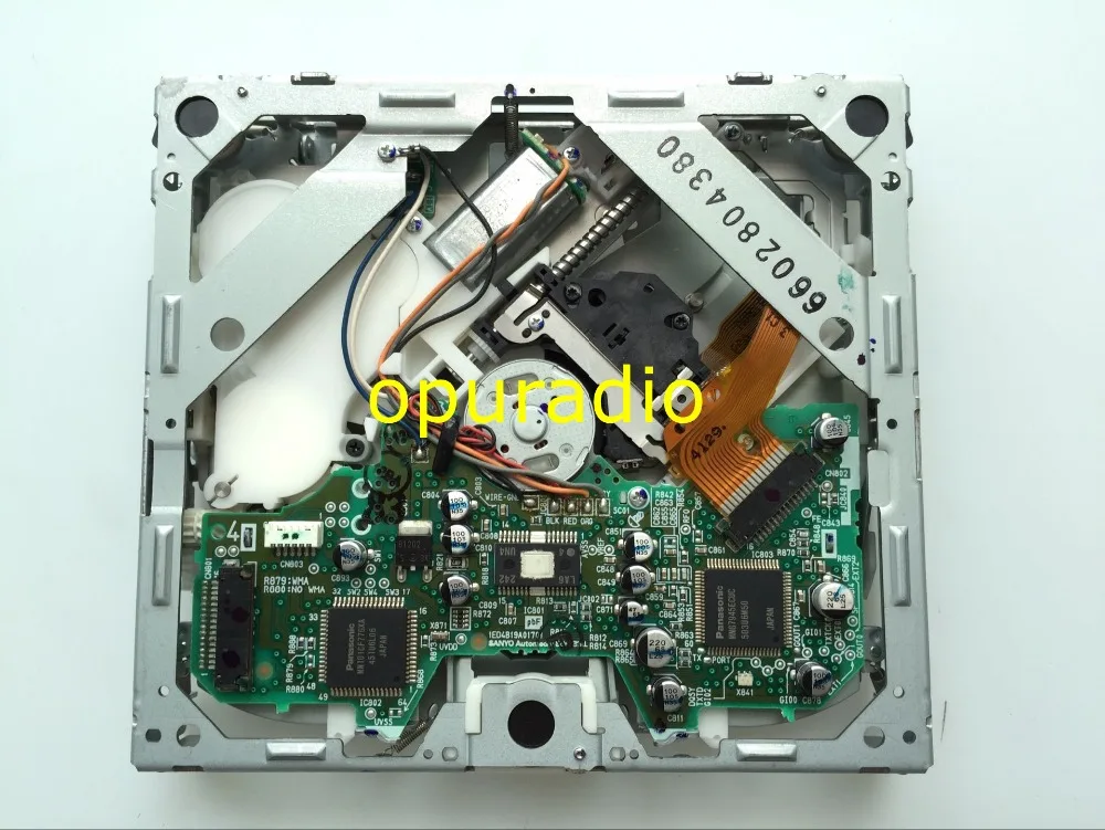 Оригинальный Sanyo Automedia одиночный CD-привод погрузчик печатная плата 1ED4B19A01701 с