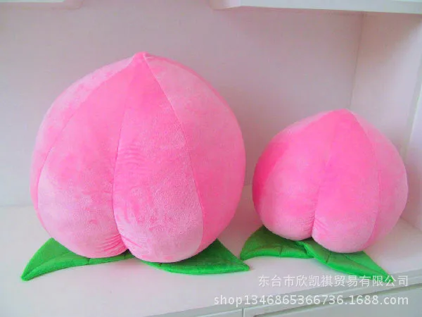 

35cm -45cm pink peach soft plush toy cushion throw pillow ,birthday gift w5422