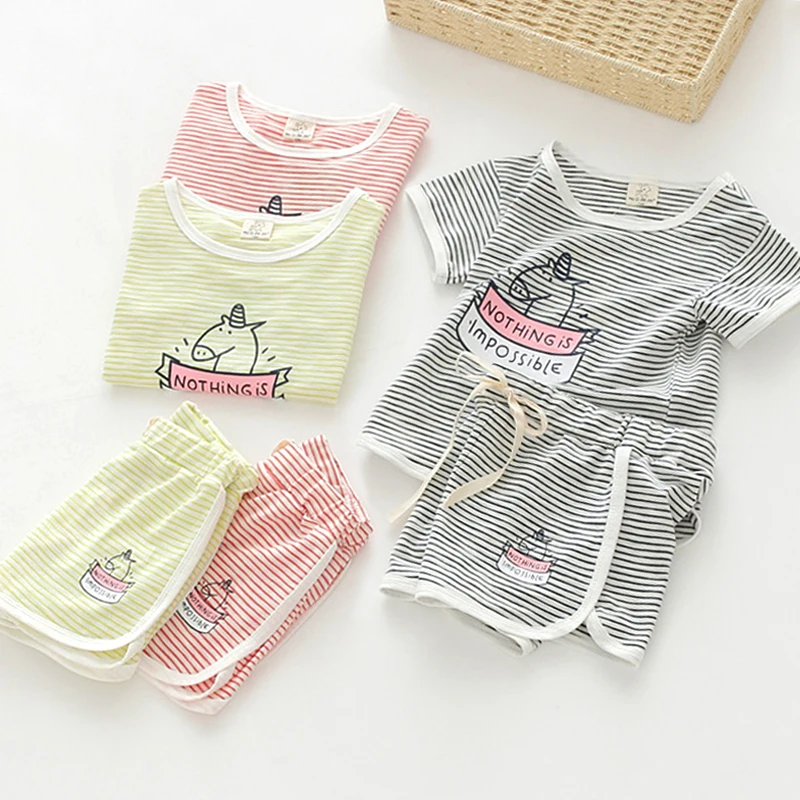 Children wear casual Suit Shorts Girls baby baby clothes 2017 summer new C363 Q