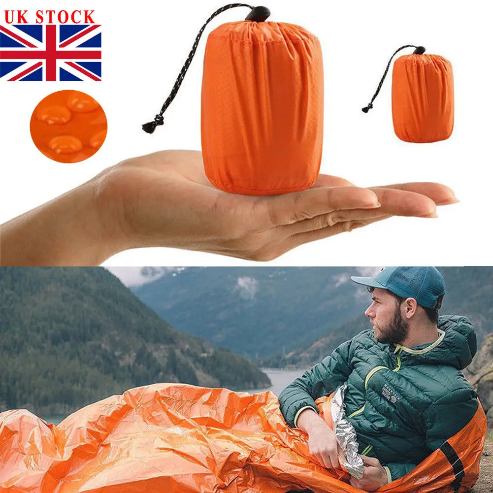 

New High Quality Lightweight Camping Sleeping Bag Outdoor Emergency Sleeping Bag With Drawstring Sack For Camping Travel Hiking