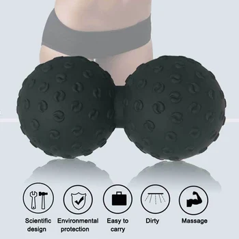 

new 1Pc Massage Ball Silicone Convex Roller Back Plantar Roller Massager for Fatigue Relieving YS-BUY