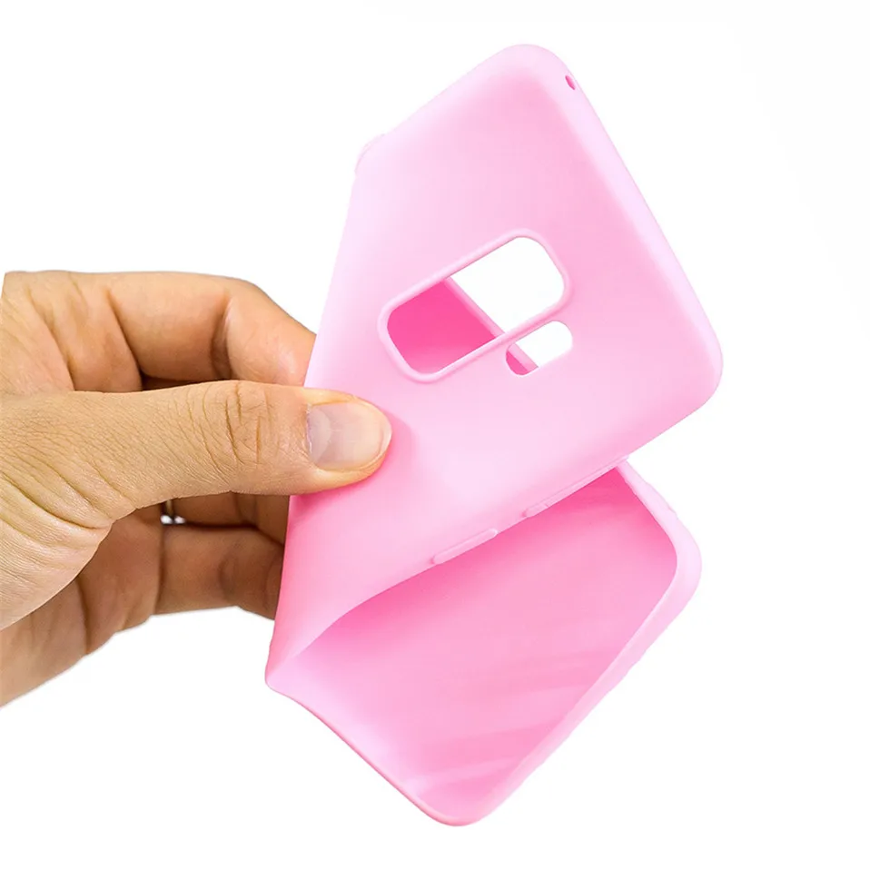 Candy Macaron Color Case For Samsung S6 S7 Edge S8 S9 plus 02