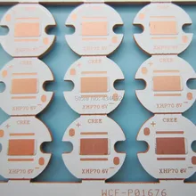 24 шт. Cree XHP70 XHP70.2 6 в 16 мм медная печатная плата Led Радиатор теплоизоляция Светодиодная лампа