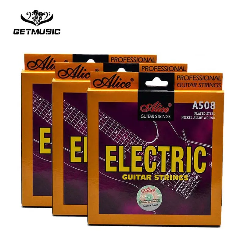 

Alice A606 Electric Bass String Steel Core Nickel Plated Alloy Wound 6 or 4 String