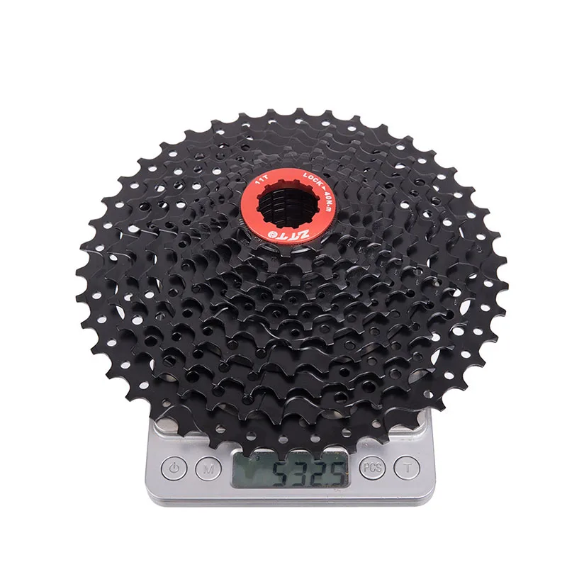 11 скоростей MTB горный велосипед кассета маховик велосипед 11-42 т черный свободного хода черный 532,5 г сталь