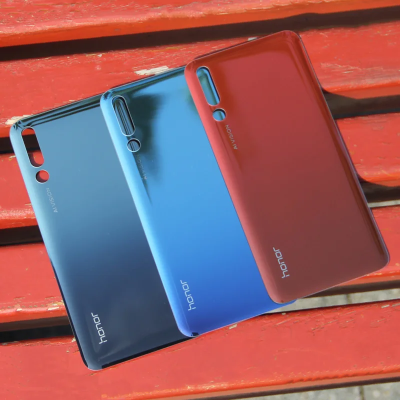 Huawei Батарея Стекло Задняя панель для huawei Honor Magic2 Honor Magic 2 дверь задняя крышка защитный чехол для телефона