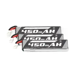 EMAX Tinyhawk 4,35 V 450 MAH 80C 3 шт перезаряжаемый lipo-аккумулятор для радиоуправляемых гоночных дронов игрушка для мальчиков подарок Быстрая зарядка