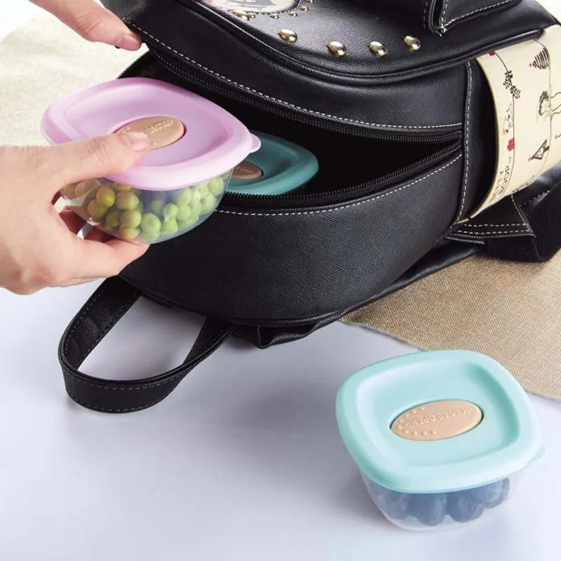 4Pcs Baby Food Containers Snack Box Kids Toddler Milk Powder Formula