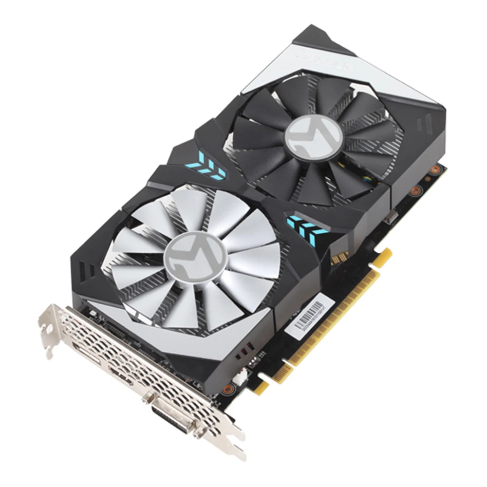 MAXSUN GTX1050Ti Терминатор 4 г Графика карты 7000 мГц 1291 1392 NVIDIA 128bit GDDR5 16nm DirectX 12 видео для