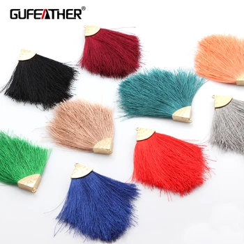 

GUFEATHER L194,silk tassels,jewelry accessories,accessories making,hand made,jewelry findings,jewelry making,diy earrings,tassel