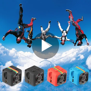 

Camera 1080P Portable Cube Camera Mini Security Camera Night Vision Motion Detection Camera