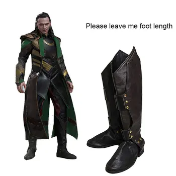 

Thor 2 boots Thor The Dark World Loki Cosplay Boots The Avengers Superhero Shoes Halloween Props Carnival Costume Accessories