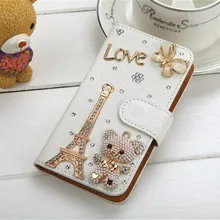 Блестящие Стразы ручной работы кожаный флип Бумажник Защитный чехол для iPhone 11 Pro Max 7 8plus 6 6s plus для samsung Note10 S9 plus