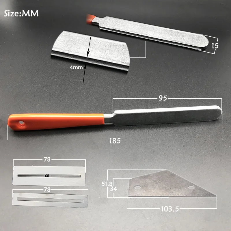 Гитарный лад, инструмент для выравнивания файлов, шлифовальный протектор, ремонтный набор деталей, инструмент для ремонта гитары для lutier