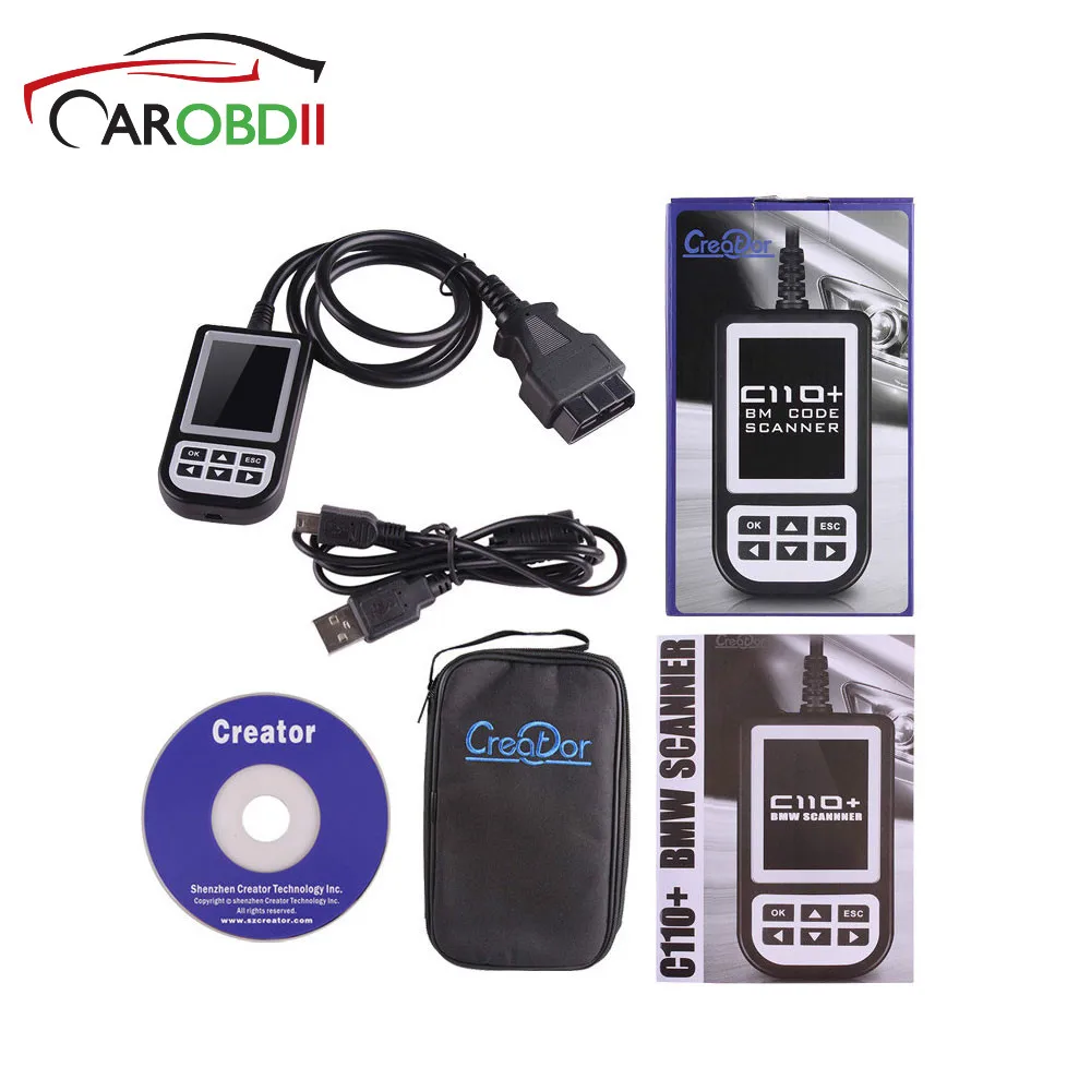 

Original Lastet Creator C110 Plus For BMW C110+ MINI BM CAS EWS Code Scanner English German For E46 E53 X5 E39 E60 E90 Z4