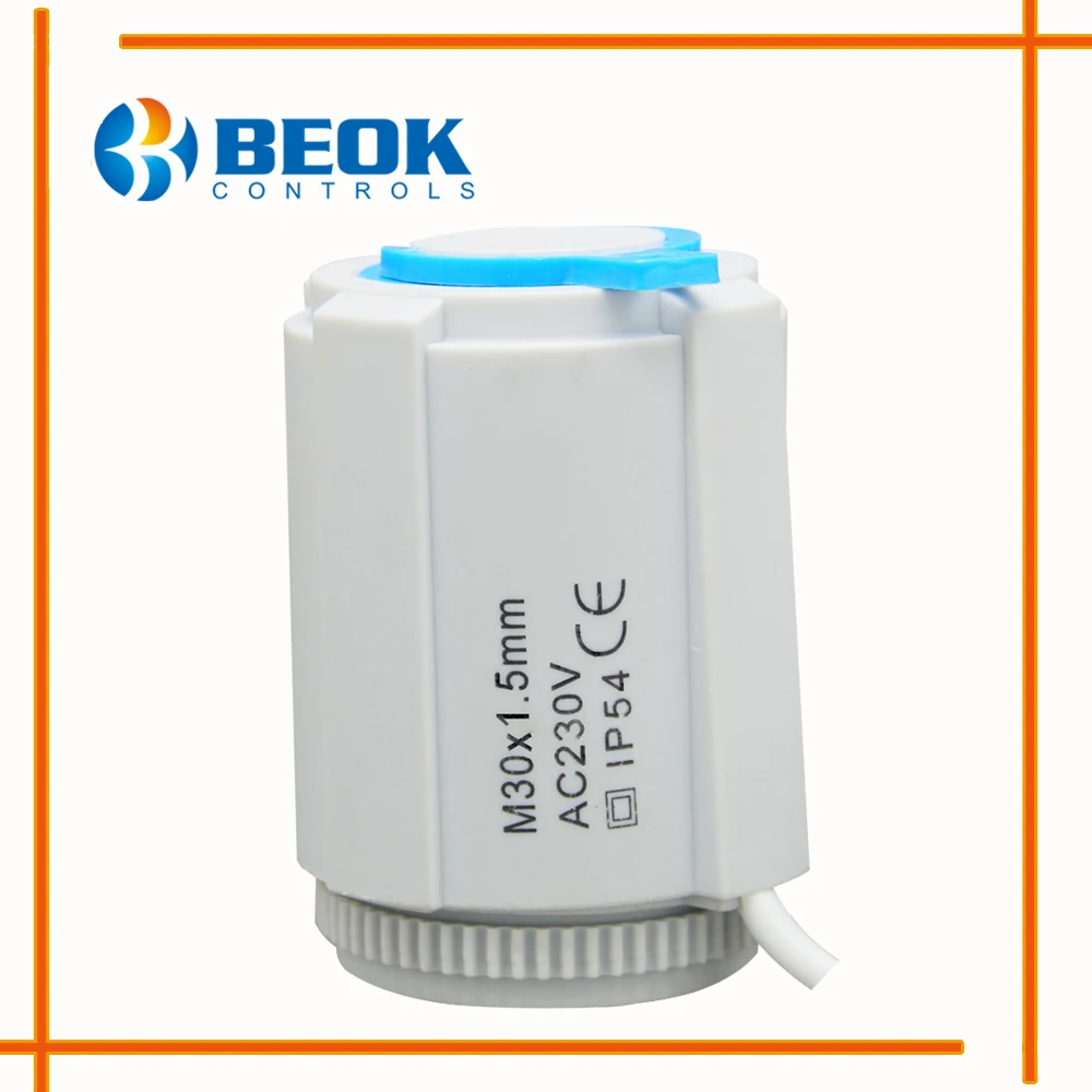 BEOK RZ BM230 нормально закрытый привод коллектора подпольное водяное отопление