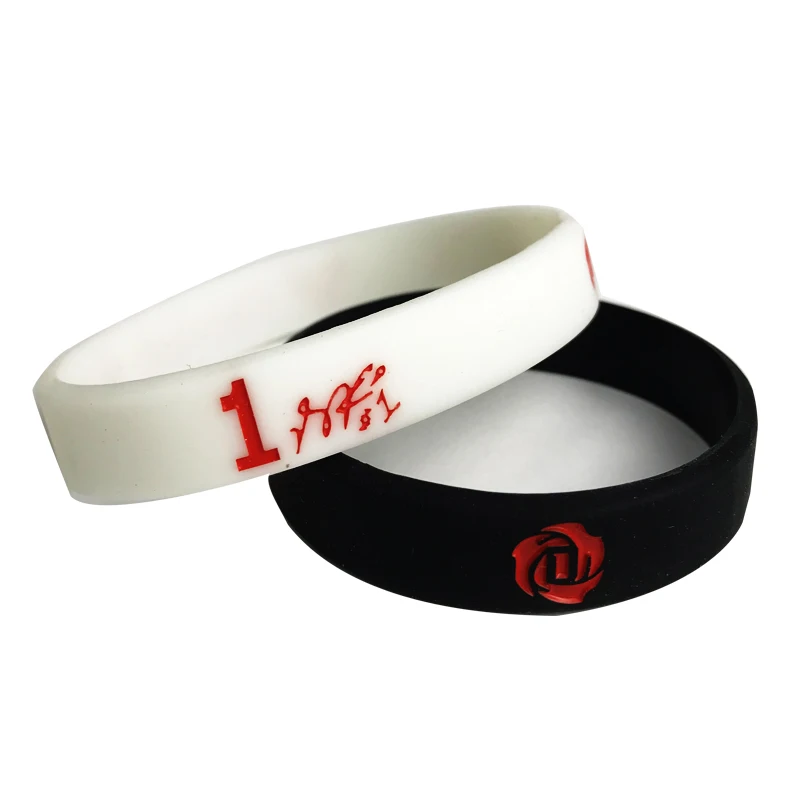 1pcs Silicone Basketball Bracelets Men Women Team Sport Derrick Rose Balance Wristband Power