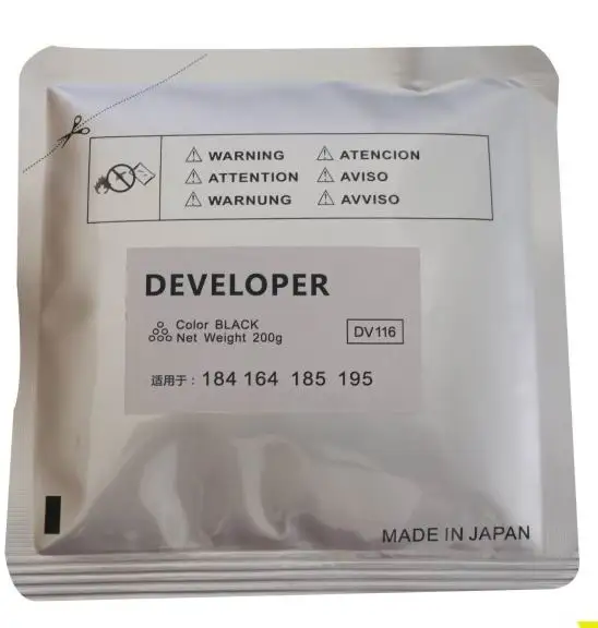 

Compatible developer for Konica Minolta DI184 164 7718 6180 185 195 DV116 developer powder