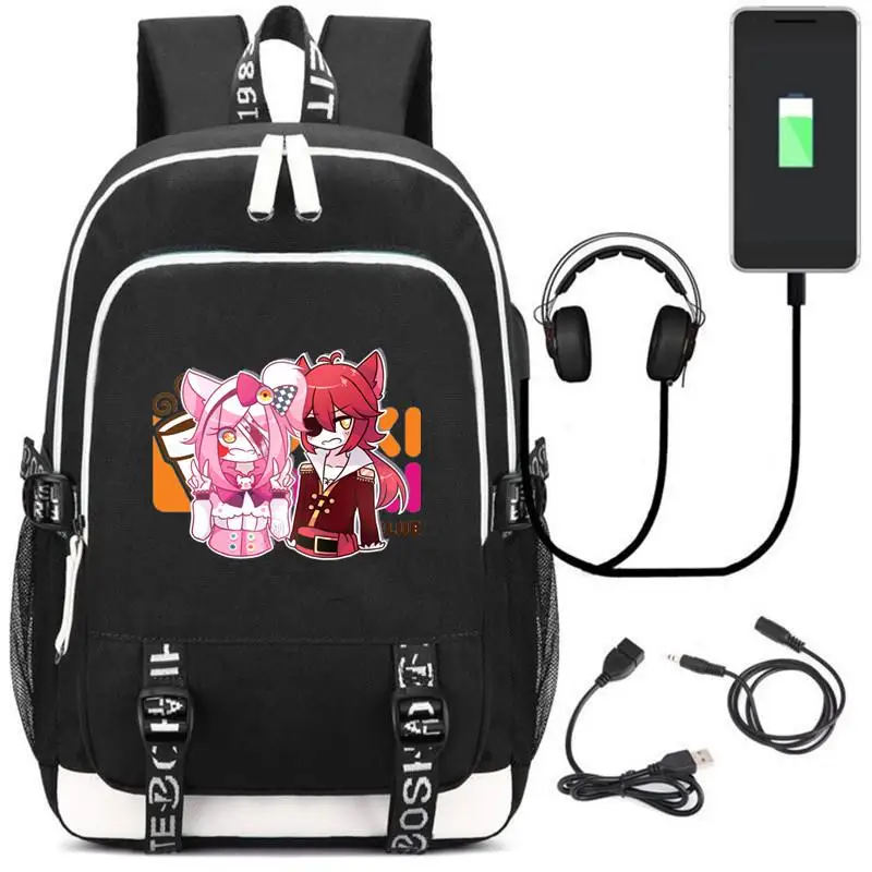 Новинка, Doki, Клубные рюкзаки monika, usb зарядка, для мужчин, wo, мужской рюкзак сумка через плечо, школьная сумка, дорожная сумка для ноутбука, рюкзак - Цвет: 4