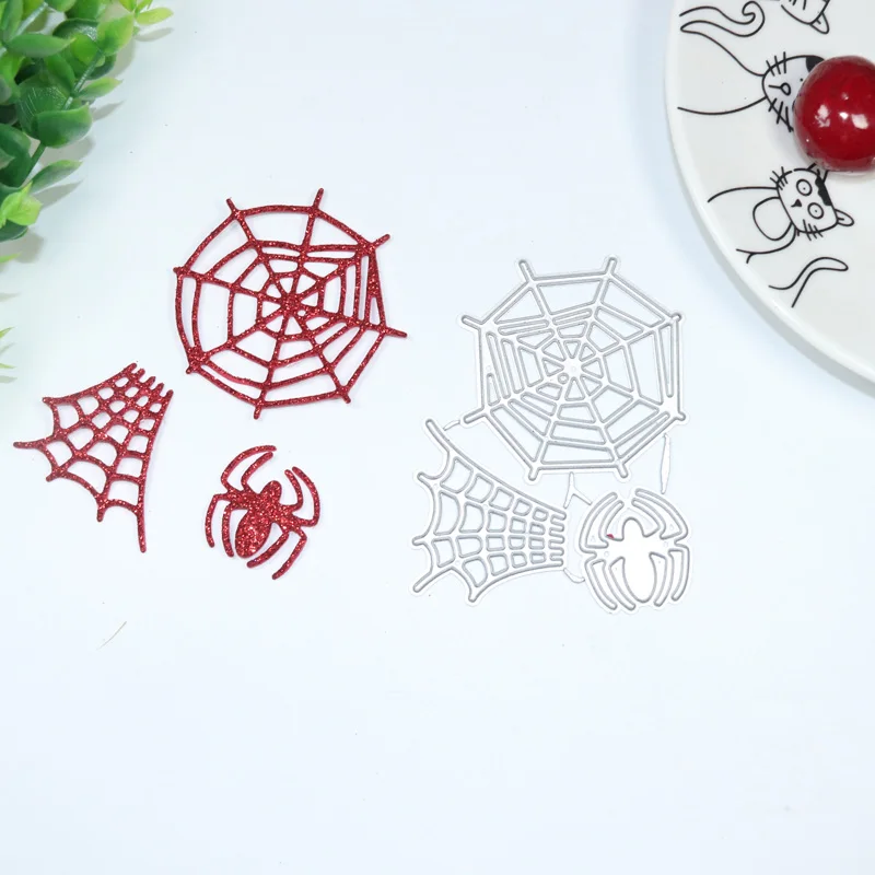 

Spider webs Metal Cutting Dies Stencils for DIY Scrapbooking Photo Album Embossing Folder Paper Crafts