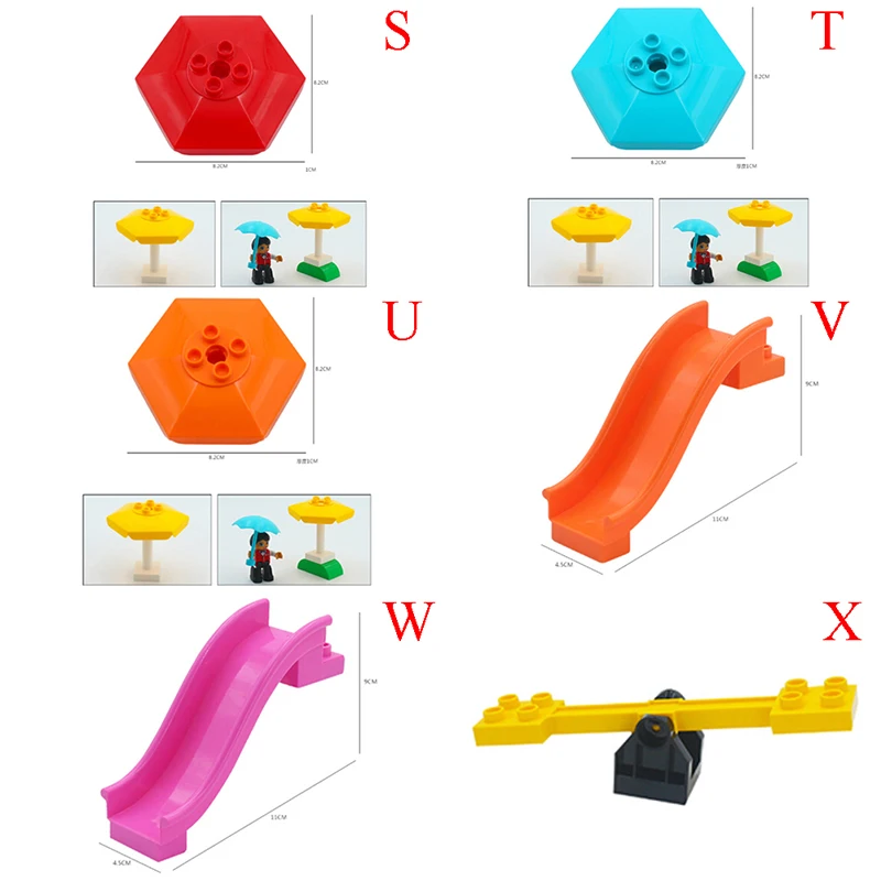 سياج الجسيمات بناء انزلاق سلم Cliver درج مجموعة الطوب كبيرة كتل التبعي الاطفال DIY دمى هدايا متوافق سياج الجسيمات بناء انزلاق سلم Cliver درج مجموعة الطوب كبيرة كتل التبعي الاطفال DIY دمى هدايا متوافق