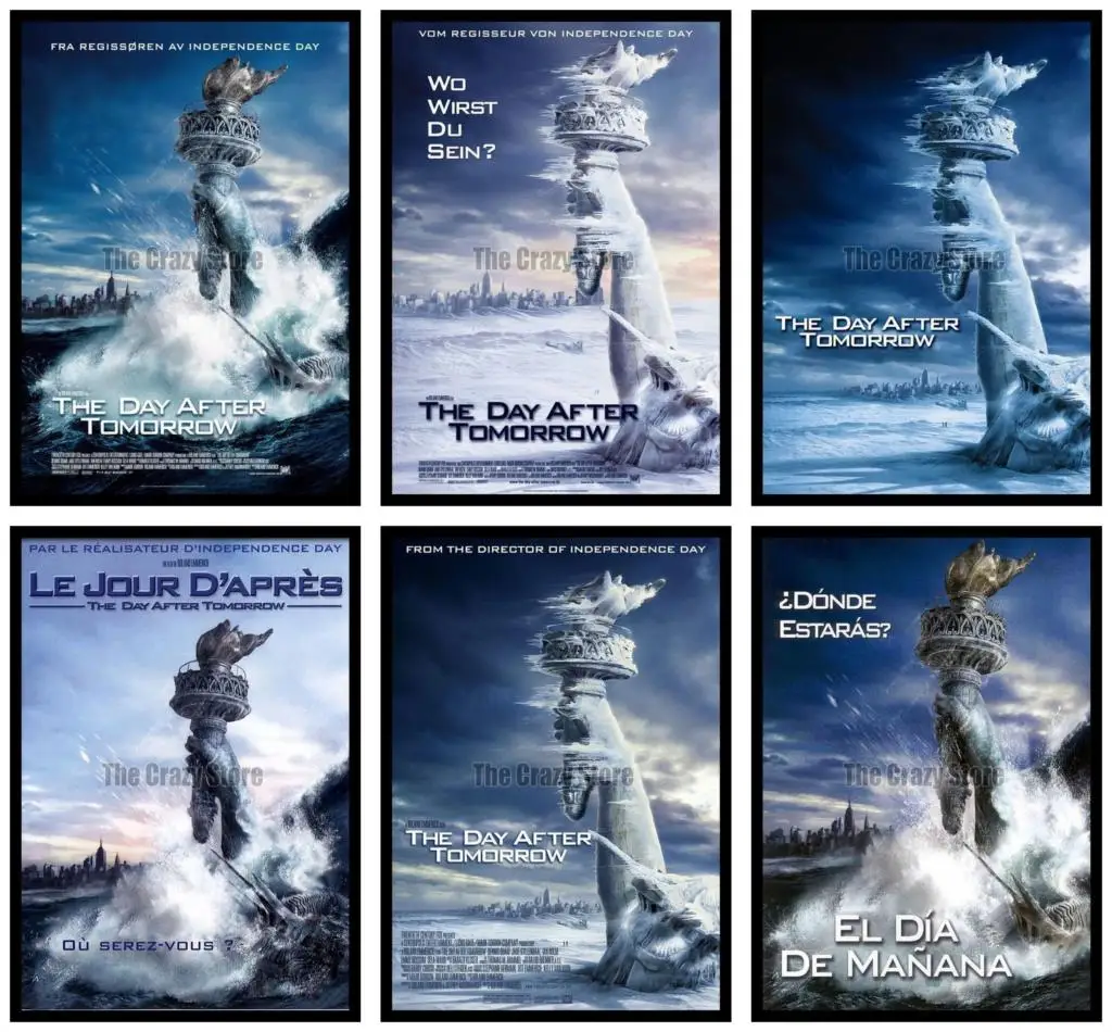 The Day After Tomorrow Movie Home Decorative Painting White Kraft Paper Poster 42x30cm Aliexpress The Day After Tomorrow Movie Home Decorative Painting White Kraft Paper Poster 42x30cm Aliexpress