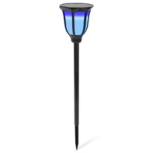 Ландшафтное освещение Светодиодный наружный фонарь на солнечных батареях настенный светильник IP65 уличный столб освещения Водонепроницаемый крыльцо украшения для калитки 5.5V200mAh