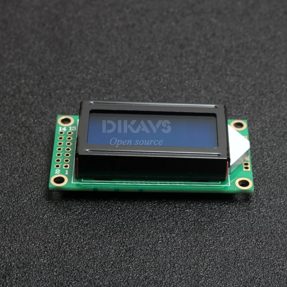 

0802 (8 X 2) Character LCD Screen Display LCD Modules - Blue