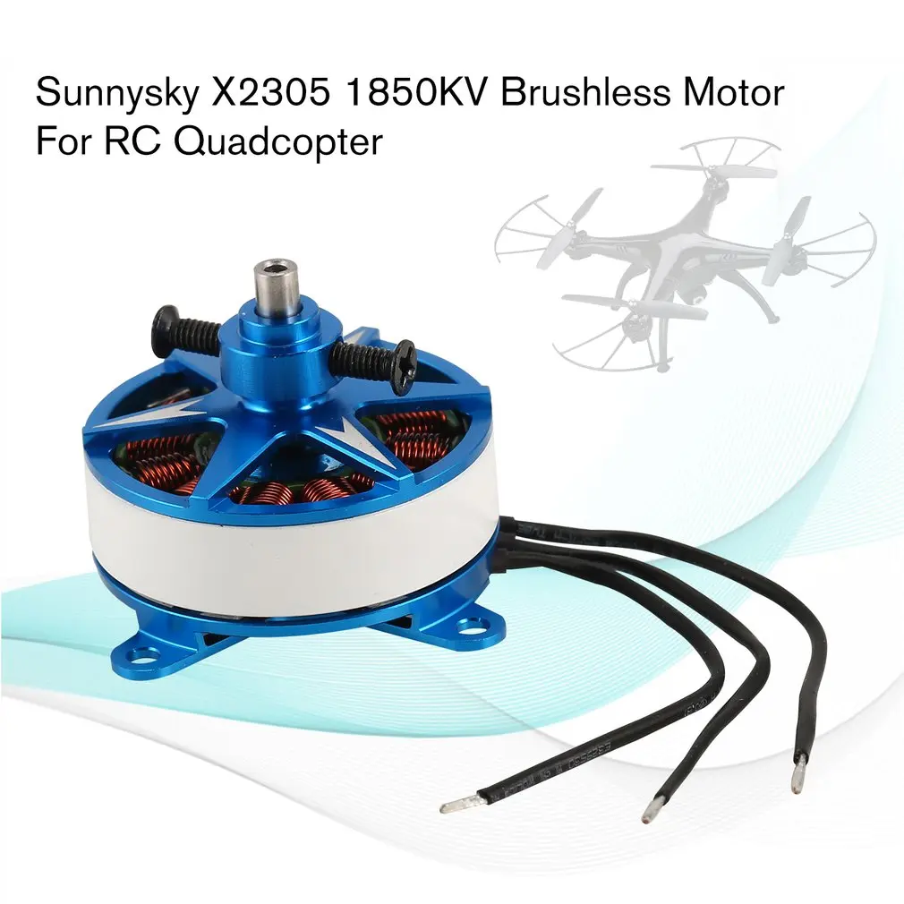 Sunnysky X2305 1450 1620 1850KV 2 3S Lightweight Power Brushless Motor for font b RC b