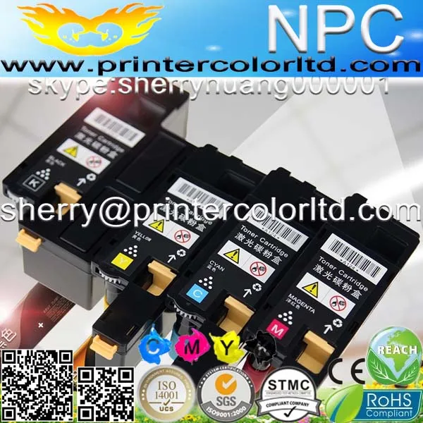 Цветной совместимый с картриджем для тонера Xerox Phaser 6000 6010 WorkCentre 6015 106R01630/1627/1628/1629