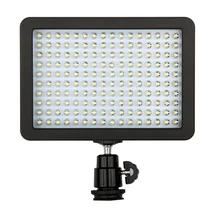 W160 profesional shooting de la luz del estudio de vídeo led de iluminación para canon nikon sony cámara de vídeo videocámara dv lámpara ligeros 12 w 1280lm