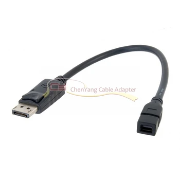 

10pcs/DP DisplayPort Male to Mini DP DisplayPort Female Cable 20cm for Displays HDTV Monitor