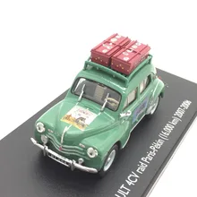 Высокая имитация Renault wagon 4CV модель автомобиля, 1:43 сплав автомобиля игрушки, металлические ролики, Коллекционная модель