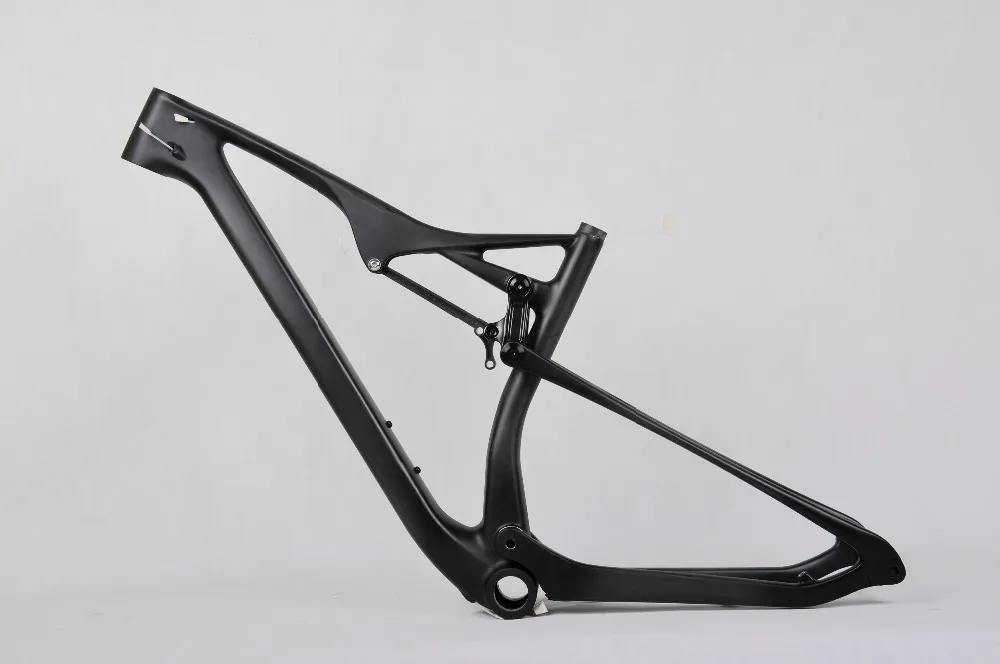 Best Hot sale brand WINICE T800 carbon toray 29er mountain bike frame OEM MTB bicycle thru axle 142mm full suspension mtb UD frames 1