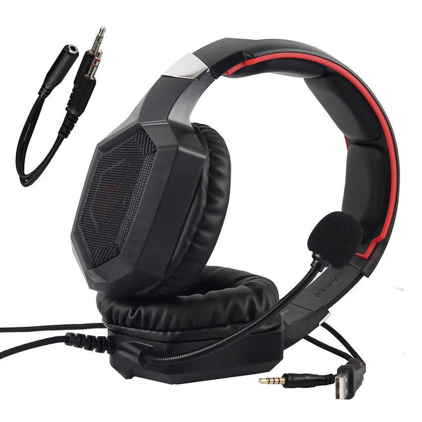 Игровая гарнитура ONIKUMA K8 casque PS4 ПК стерео наушники с гарнитурой микрофоном