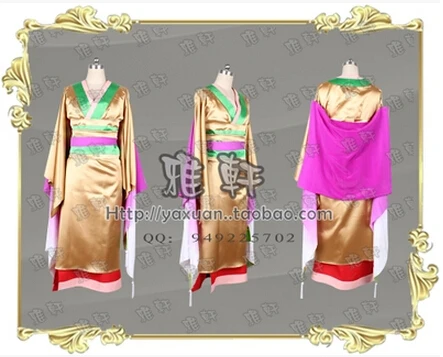 Free shipping Japanese font b ANime b font Hakuouki font b Cosplay b font Senhime Costume