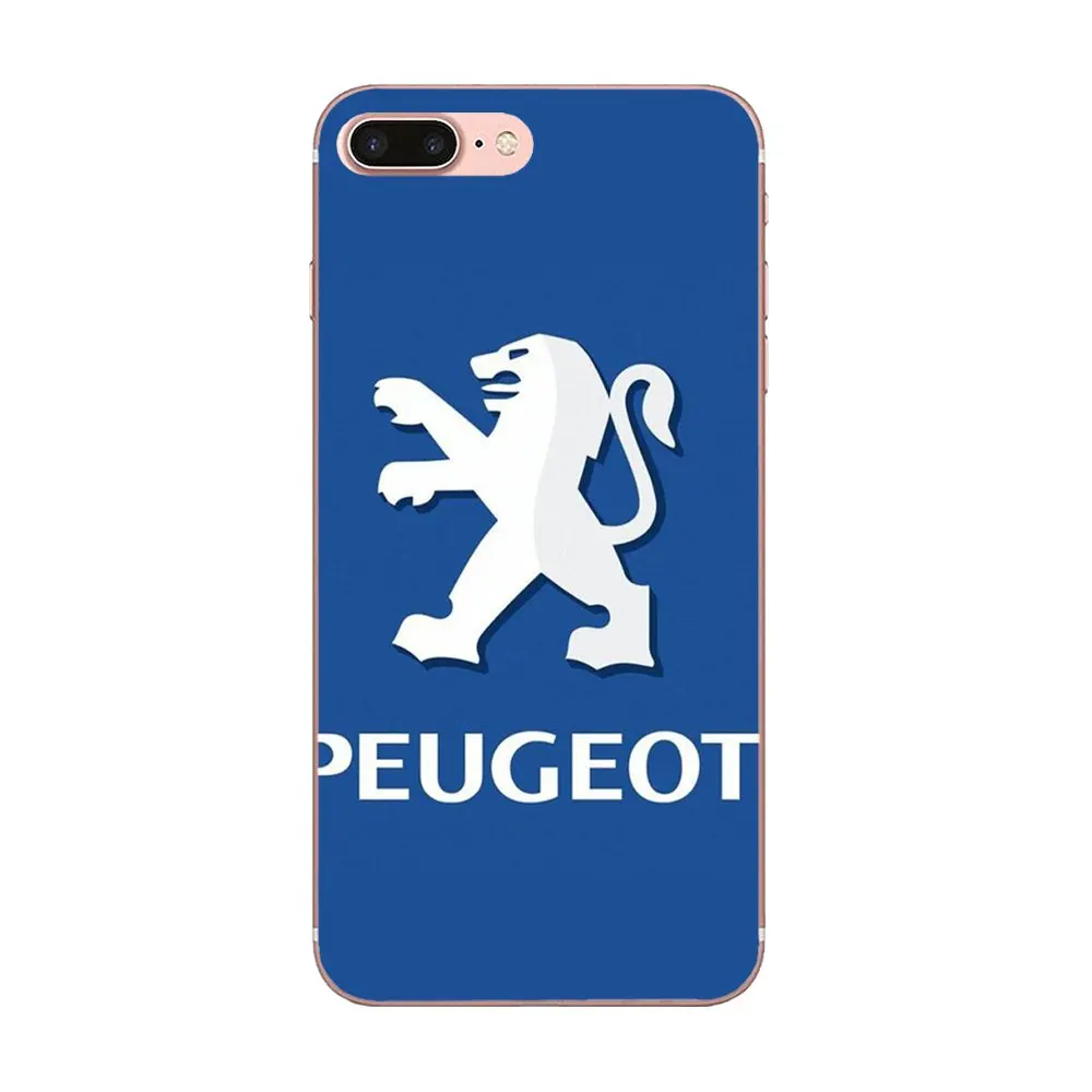 Чехол из ТПУ для мобильного телефона Peugeot с логотипом автомобиля Huawei Honor Mate 7 7A 8 9 10