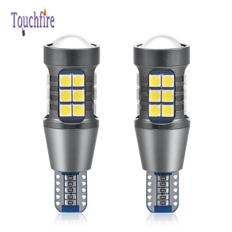 Светодиодная лампа для автомобиля 10 шт. P21W 1156 BA15S 1157 BAY15D T20 W21W WY21W T15 W16W Canbus без