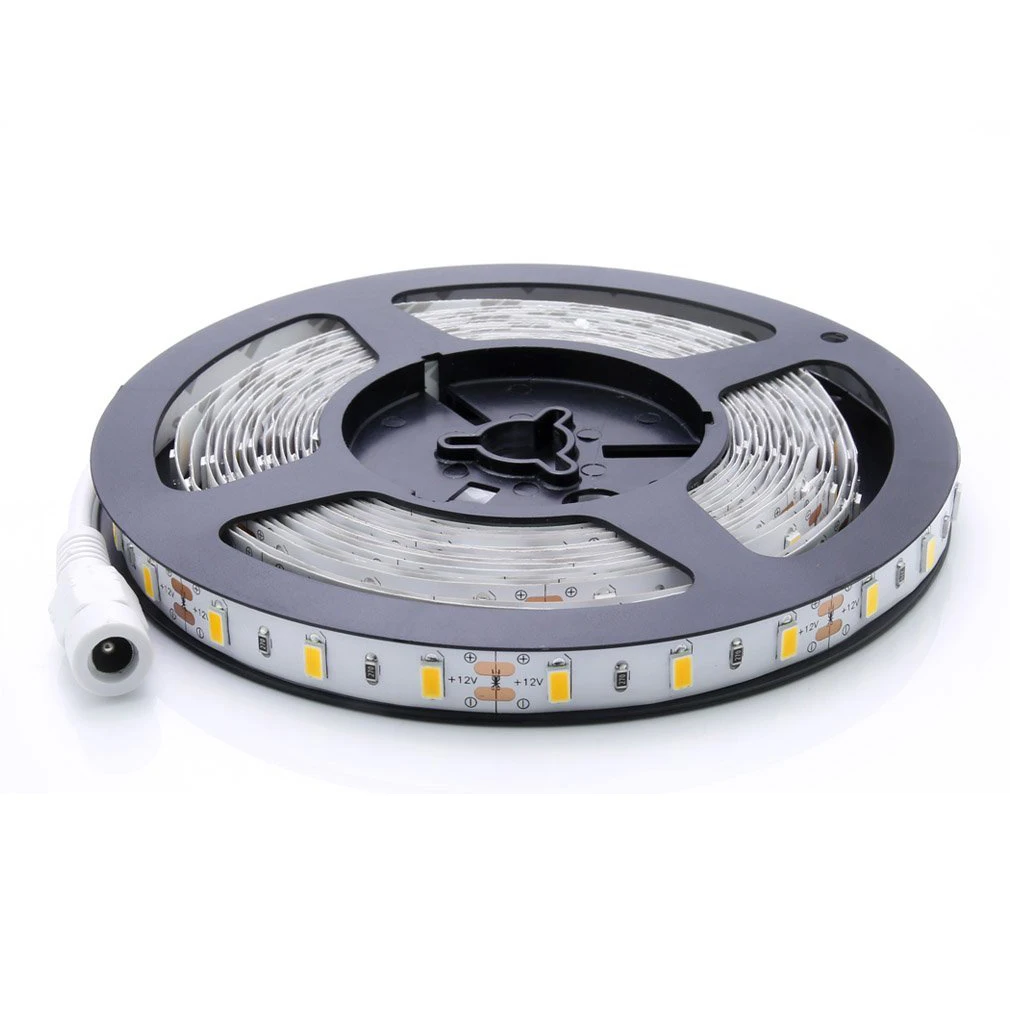 Супер яркий гибкий 5 м 14 4 Вт/м SMD 5630 300 светодиодный s IP20 водонепроницаемый теплый